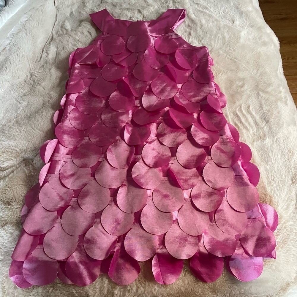 Susanne lively Pink 3d petal style fancy dress